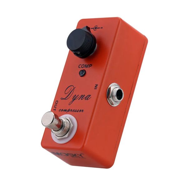 Câbles Mosky Dyna Electric Guitar Effets pédales True Bypass Compressor Processor Mini Effet unique avec de vraies pièces de guitare de contournement