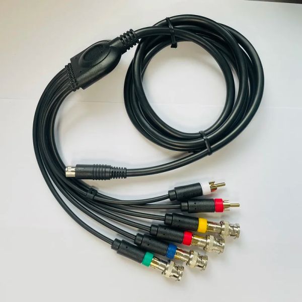 Cables Cable de audio y vídeo multifuncional RGBS/RGB para consola de juegos Sega Mega Drive MD2