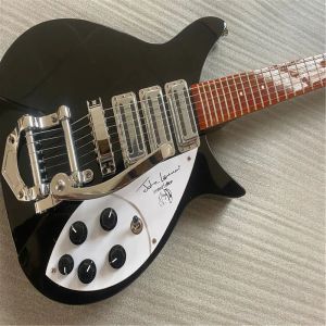 Kabels nieuw !! 2021 Hot Sale 325 Versie Ricken elektrische gitaar. 527 mm schaallengte .John Lennon Signature Model