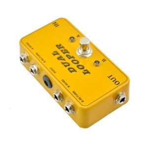 Cables Nuevos AB Looper Efecto de pedal Switcher verdadero Bypass para el interruptor de pie de naranja de la guitarra eléctrica