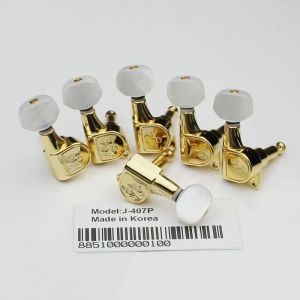 Kabels nieuwe elektrische gitaar tuning pinnen tuners sleutels machinekoppen voor akoestische onderdelen goud
