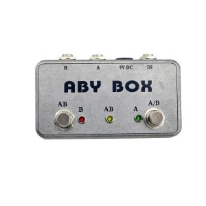 Kabels Nieuwe handgemaakte aby selector voetschakelaar voetschakelaar pedaal voor gitaar / bas