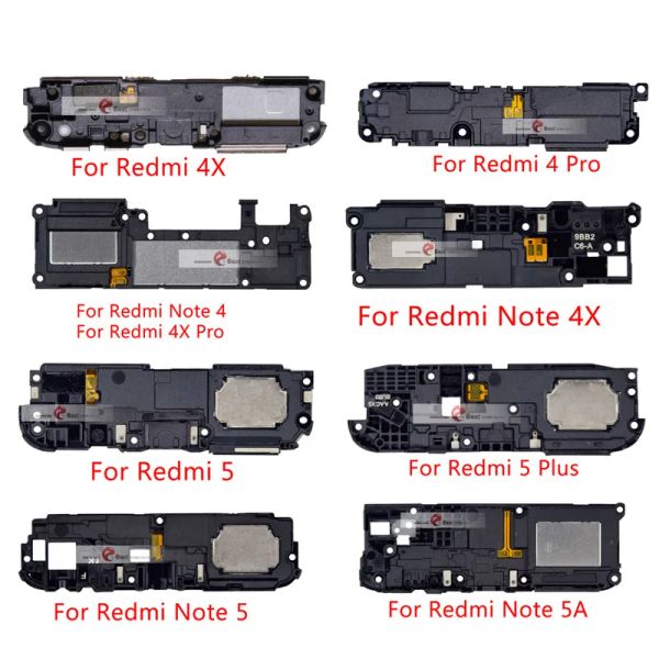 Câbles nouveaux haut-parleurs pour Xiaomi Redmi 4x 4 5 Pro plus Note 5A 6 7 Pro Loud haut-parleur Buzzer Ringer Flex Remplacement Pièces