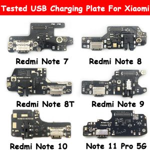 Câbles Nouveaux connecteurs de charge USB Port USB Board Dock Flex Cable pour Xiaomi Redmi Note 10 7 8 9 Pro 8t 9s Plaque de charge REDMI Remarque 11
