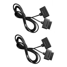 Câbles seulement 1PC Cordons de câbles d'extension noire de haute qualité pour SNES Super Game Handle GamePad Cable pour Nintendo 16 bits Contrôleur