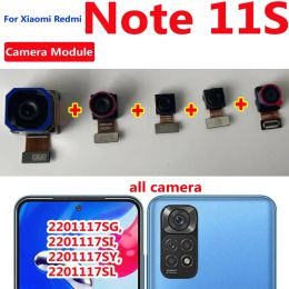 Câbles Caméra avant arrière d'origine pour Xiaomi Redmi Remarque 11S 108MP ARRIÈRE ARRÉDIE SELI-FRONTAL FACHING CAME CAME CABLE CABLE FLEX