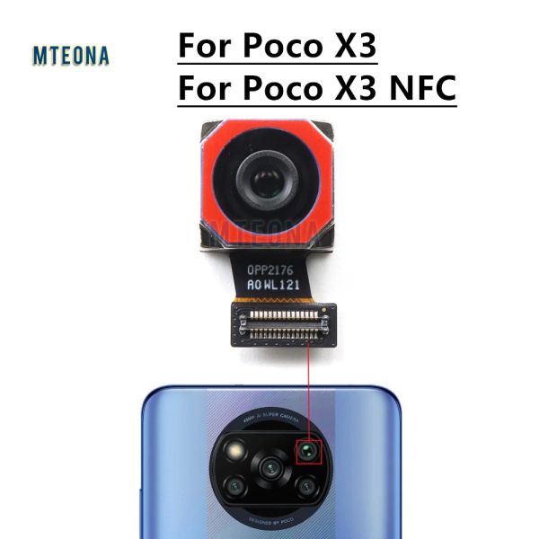 Câbles Caméra arrière d'origine arrière pour Xiaomi Mi Poco X3 NFC MAIN ARRANDE VIEW BIG CAME CAMERA MODULE RÉPLACTION FLEX RÉPARATION DES PIÈCES DE CE SOIT