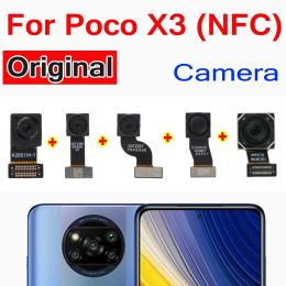 Kabels originele achterkant camera aan de achterkant voor xiaomi mi poco x3 nfc m2007j20cg m2007j20ct m2007j20ci gerichte selfie main back camera flex kabel