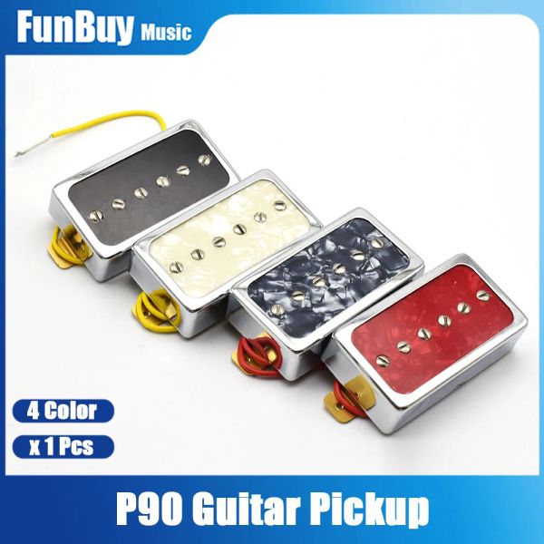 Câbles P90 Guitare électrique Pickup Humbucker Taille Single Coil Pridge Pridge Guitar Pièces et accessoires