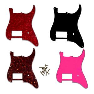 Kabels pleroo gitaar 11 schroefgaten pickguards pak voor fender tom delonge strat gitaar ons spec strat met brug paf humbucker