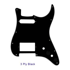 Câbles Pleroo Guitar Pièces pour type personnalisé ST SH Pickguard 11 Hole Us Spec Strat avec Voulme Pot