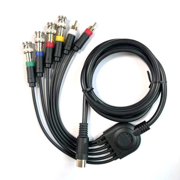 Cables de repuesto de 16 bits RGBS/RGB, Cable de componente de Monitor de Color para accesorios de consola de juegos Sega MD1