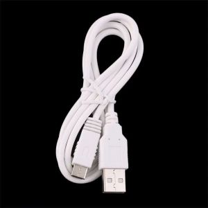 Kabels vervanging 1M USB Spelen en Opladen Oplaadkabel voeding Cord Lead voor Wii U Gamepad Controller 100 stks/partij