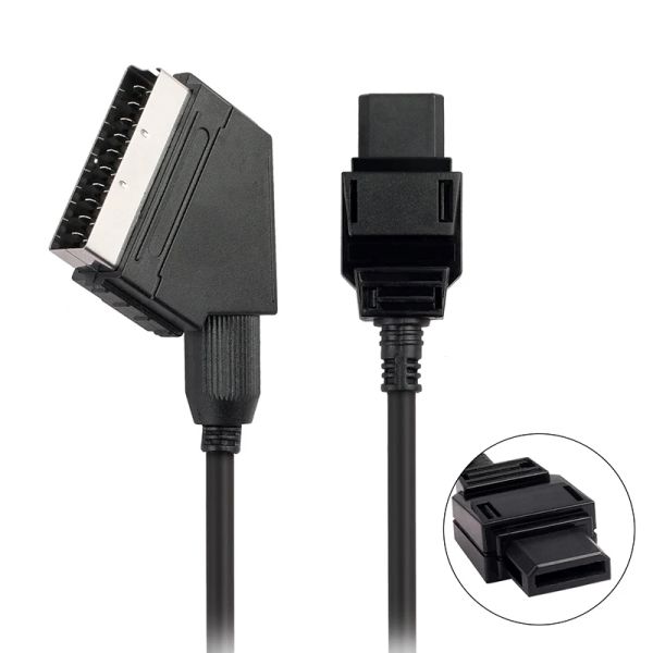 Cables Cable Scart Cable de vídeo RGB AV Línea de conexión apta para consola de juegos NES