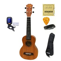 Kabels zevenangel hot selling ukelele concert sopraan sopraan ukelele mini hawaii akoestische gitaar elektrische ukelele cavaquinho pick -up eq