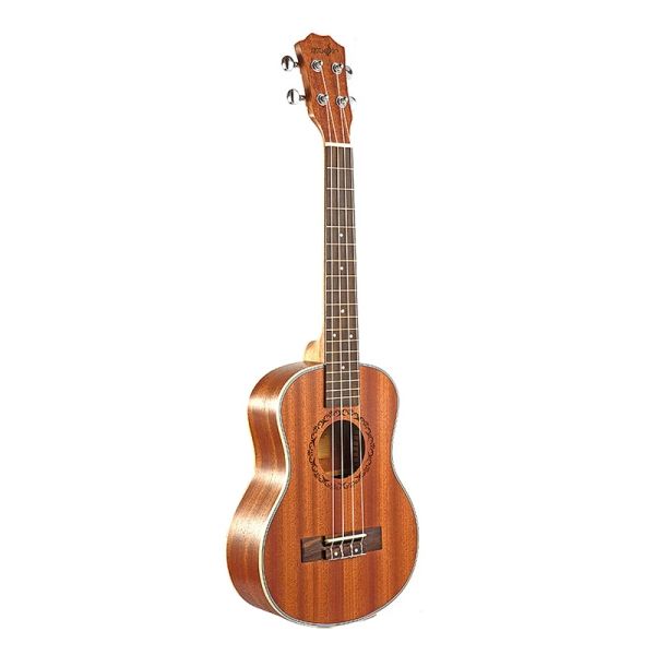 Cables tenor ukule eléctrico acústico guitarra de 26 pulgadas 4 cuerdas ukulele ukulele guitarrista de madera artesanal caoba