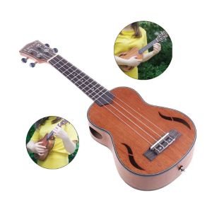 Câbles ténor ukuléle irin 21 pouces en noyer bois 18 manche acoustique ukelele guitare acajou