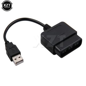 Kabels USB -adapteromzetterkabel voor gamingcontroller voor Sony PS2 tot PS3 PlayStation Joypad Gamepad PC Video Game Accessoires
