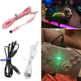 Câbles USB câble cordon fil ligne de remplacement pour razer / Raiju PS4 contrôleur de jeu manette de jeu noir/blanc/rose