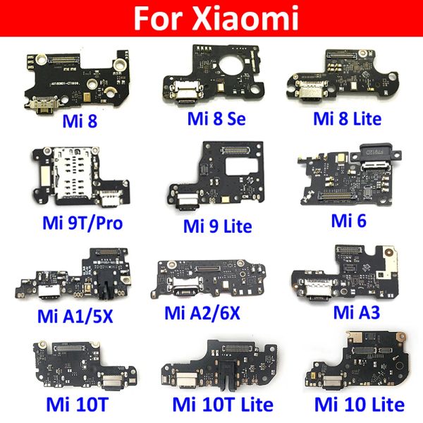 Cable Cable de cargador USB Cable del conector del puerto de muelle para Xiaomi MI 6 11 10t 10 9 8 8 SE A1 A2 Lite A3 11 Pro Pocophone F1