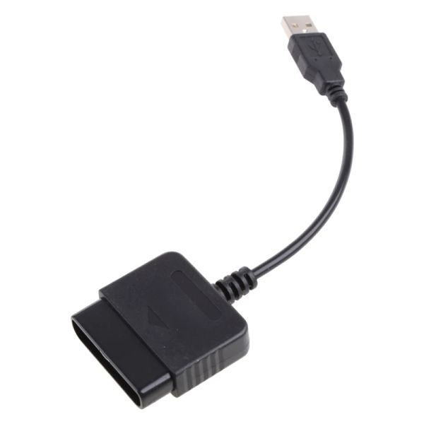 Câbles Convertisseur de contrôleur de jeu de port USB P2 vers P3 Câble de l'adaptateur sans jeu de pilotage pour PS2 pour PS3 / PC