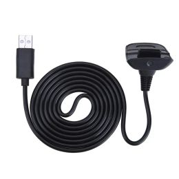 Câbles USB Câble de câble sans fil Contrôleur de jeu GamePad Joystick Power Office Chargeur Cable Câbles de jeu pour Xbox 360