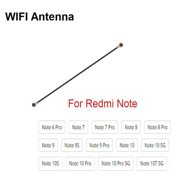 Câbles Signal WiFi WiFi Antenne de ruban aérien FLEX Câble Flex Corable Réparation de câble pour Xiaomi Redmi Note 6 7 8 9 9S 10 10S 10T Pro Max 5G
