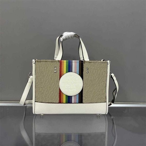 Cach Lettre Designer Sac fourre-tout Femme Rainbow Totes Portefeuilles Pratique Grande Capacité Sacs à provisions Sac à main Totes Bandoulière Sacs à bandoulière Casual Femmes Sac à main