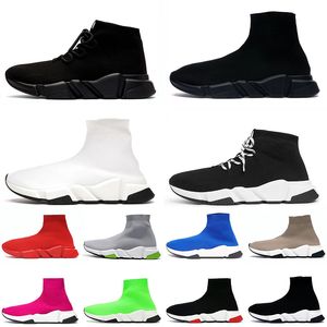 balenciaga speed trainer balencigas chaussures Top Fashion sneakers chaussettes chaussures Graffiti Platform rétro Noir blanc beige Graffiti hommes femmes sneakers sport