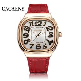 CAGARNY quartz armband horloges vrouwen militaire sport gouden stijl horloge dames cadeau mujer reloje Relogio Feminino Horloge