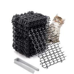 Cages 12pcs jardin chat répulsif tapis anti-catte