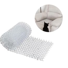 Cages 2m tapis pour chat Anticat jardin Gatos chiens tapis répulsif bandes de piquant garder les chats à l'écart en sécurité pic en plastique chat Crats 30x200cm