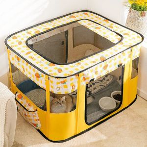 Jaulas para perros, parque infantil, tienda portátil con puerta para perros pequeños, sala de entrega plegable, nido para gatos de interior, transportador de viaje para mascotas