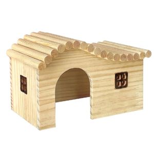 Kooien hamster house egel klimspeelgoed waterdichte houten kleine dierenbedden antimite cottage pet gezellige voorraden