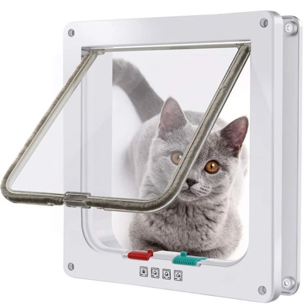 Cages en plastique verrouillable Pierre de compagnie chat chat de sécurité de sécurité