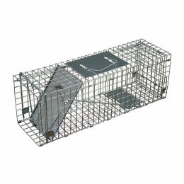 Kooien Middle Foldbare herbruikbaar aas Snap Tradeplate Catching reddende konijn katten Weasel Cage Animal Trap Cage Warehouse