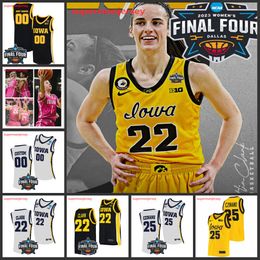 Caitlin Clark Monika Czinano Iowa Hawkeyes basketbalshirt voor dames Kylie Feuerbach Shateah Wetering Molly Davis McKenna Warnock Sharon Goodman Iowa Jerseys NICE