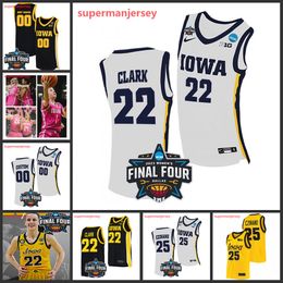 Caitlin Clark Monika Czinano Iowa Hawkeyes basketbalshirt voor dames Kylie Feuerbach Shateah Wetering Molly Davis McKenna Warnock Sharon Goodman Iowa Jerseys 2023