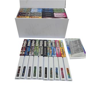 Gâteau 6ème Vapes vides jetables rechargeables 280mah 1.0ml Vaporisateur 10Strains en stock 1000pcs