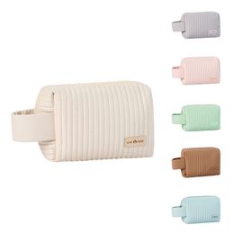 Sac à cosmétiques pour gâteaux, sac de lavage carré couleur bonbon, nouveau sac de rangement octogonal pour articles de toilette, sac à cosmétiques, vente en gros CCJ3007