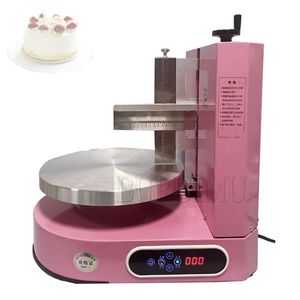 Cake Crème Coating Vulmachine Cake Verspreiding Machine Automatische Ronde Crème Machine