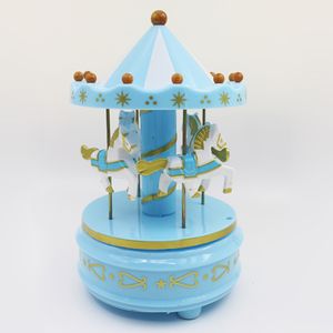 Gâteau décoration carrousel boîte à musique musique cadeau grande roue anniversaire des enfants fête de noël nouvel an ornements jouets à remonter