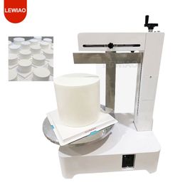 Cake Icing Coating Machine 110V 220V 4-14 Inch Brood Bruidstaart Crème Boter Verspreiden Apparatuur