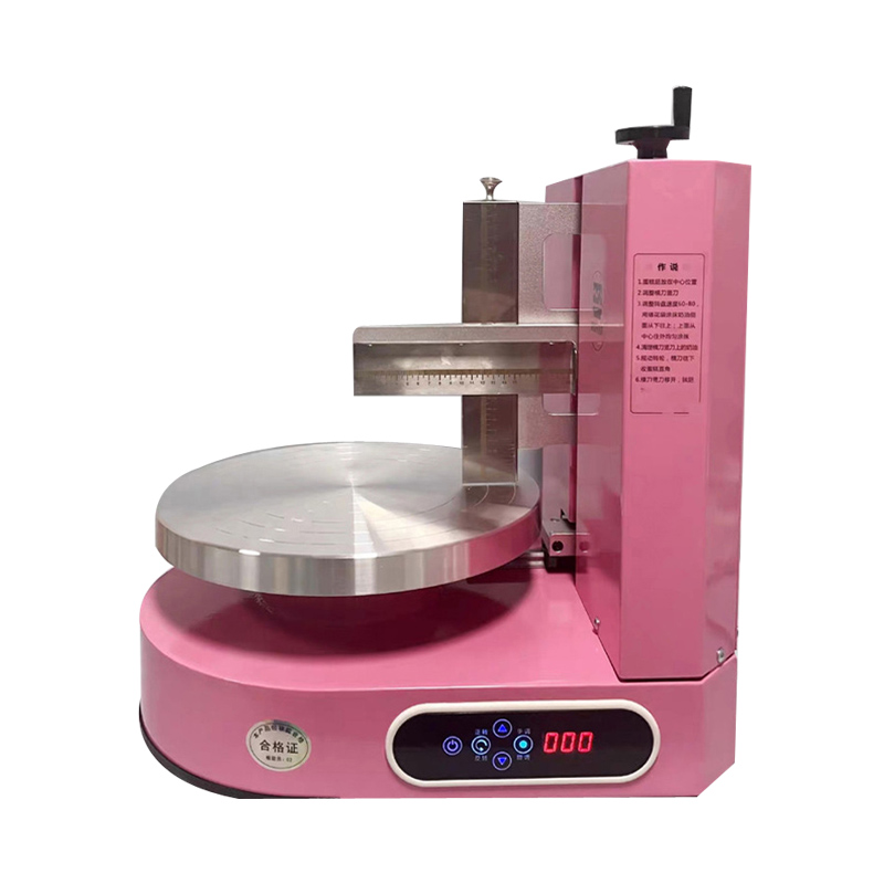 Cake Spreading Making Machine Cake Icing Smoothing Machine Sugar Mill Professional Automatic Cake Icing Machine