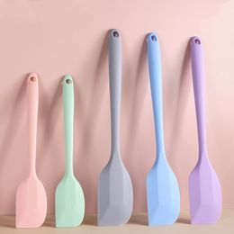 Gâteau Outils 1 Pcs Crème Cuisson Grattoir Antiadhésif Silicone Spatule Cuisine Pâtisserie Mélangeurs Salade Mélangeur Beurre Pâte Tartes Cuisson 230616