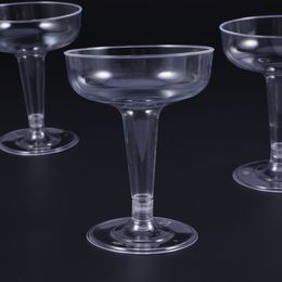 Taartgereedschap 30 stks wegwerp cocktailglas transparant champagne kopjes veilige drinkbeker feestartikelen voor bruiloft banket 120 ml 230620