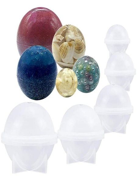 Herramientas de pastel 5pcs Esfera redonda de silicona resina epoxi joyería de vela esférica para jabón de jabón bomba de chocolate jalea de chocolate.