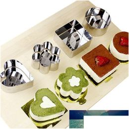 Cake gereedschap mousse ring schimmel roestvrijstalen gebak slicer kookmod voor donzige pannenkoeken rijst salade dessert bak tips drop dh6kn