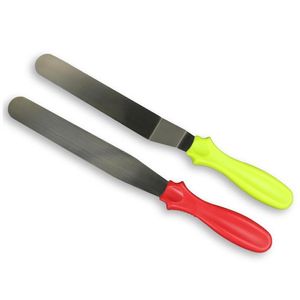 Gâteau Outils Portable En Acier Inoxydable Spata Cuisson Beurre Crème Glaçage Glaçage Couteau Offset Lisse Cuisine Pâtisserie Gâteaux Décoration D Dhwmb