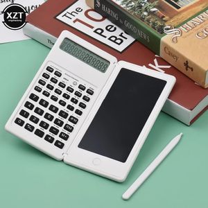 Calculatrices Calculatrice Portable de 6.5 pouces, écran LCD, tablette d'écriture pliante, calculatrice scientifique, tablette de dessin numérique avec stylet 231117